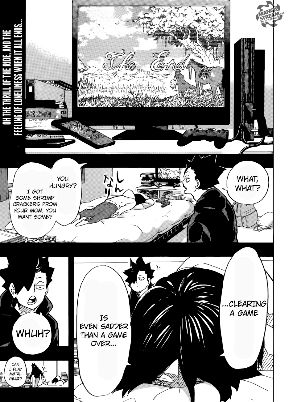 Haikyuu!!, Chapter 305 image 01